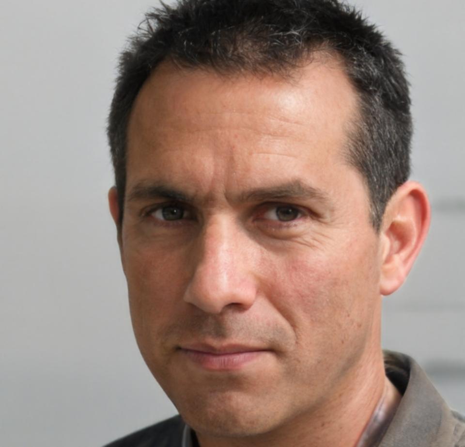 Basile Vachon, fondateur de Xanthex, dans les bureaux de Sudbury